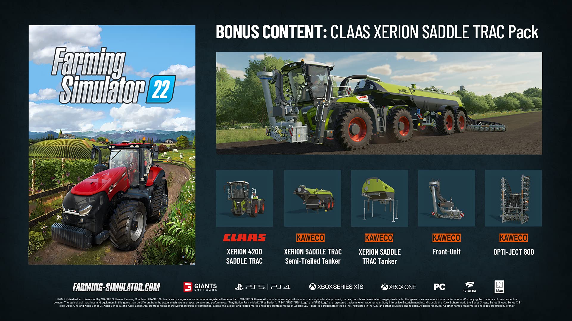 Farming Simulator 22 for PS5 | Realistic Agriculture Simulation Game | Perfect for Farming Enthusiasts & Gamers | Play on PlayStation 5 Console