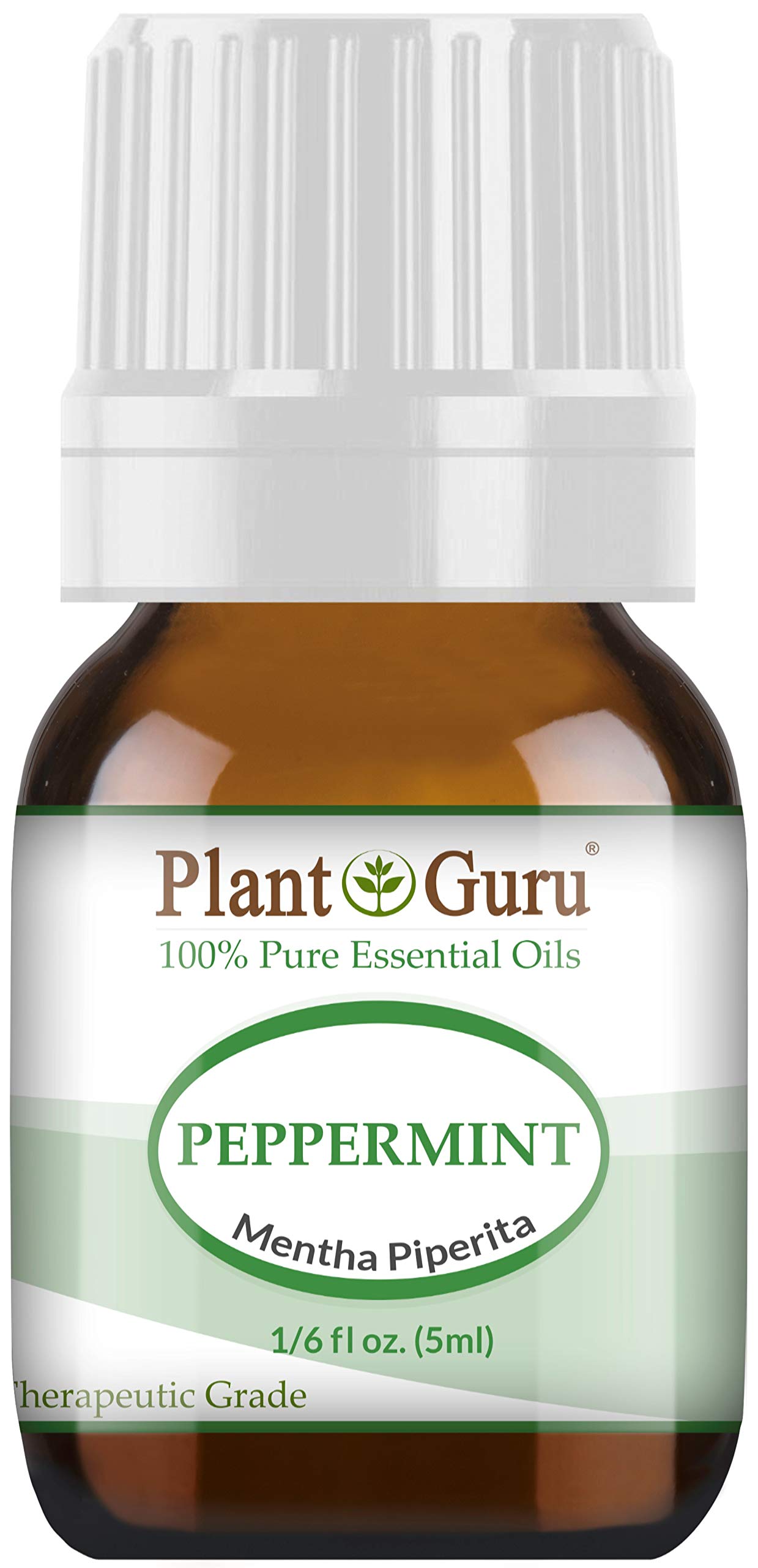100% Pure Peppermint Essential Oil 5ml - Undiluted Therapeutic Grade Mentha Piperita Extract for Aromatherapy, Skin, Hair & Body Care | Perfect for Diffusers, Massage, Stress Relief & DIY Beauty Products