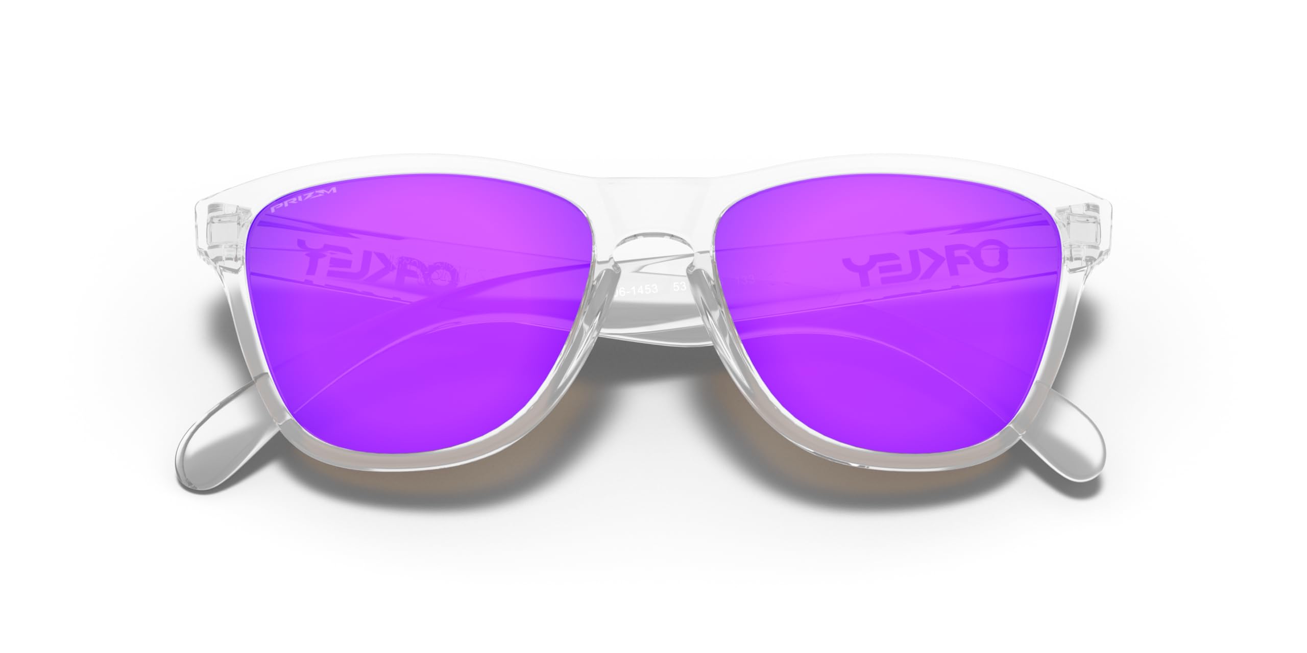 Oakley OJ9006 Frogskins XS Square Sunglasses - Polarized UV Protection for Men & Women - Perfect for Running, Cycling & Outdoor Sports