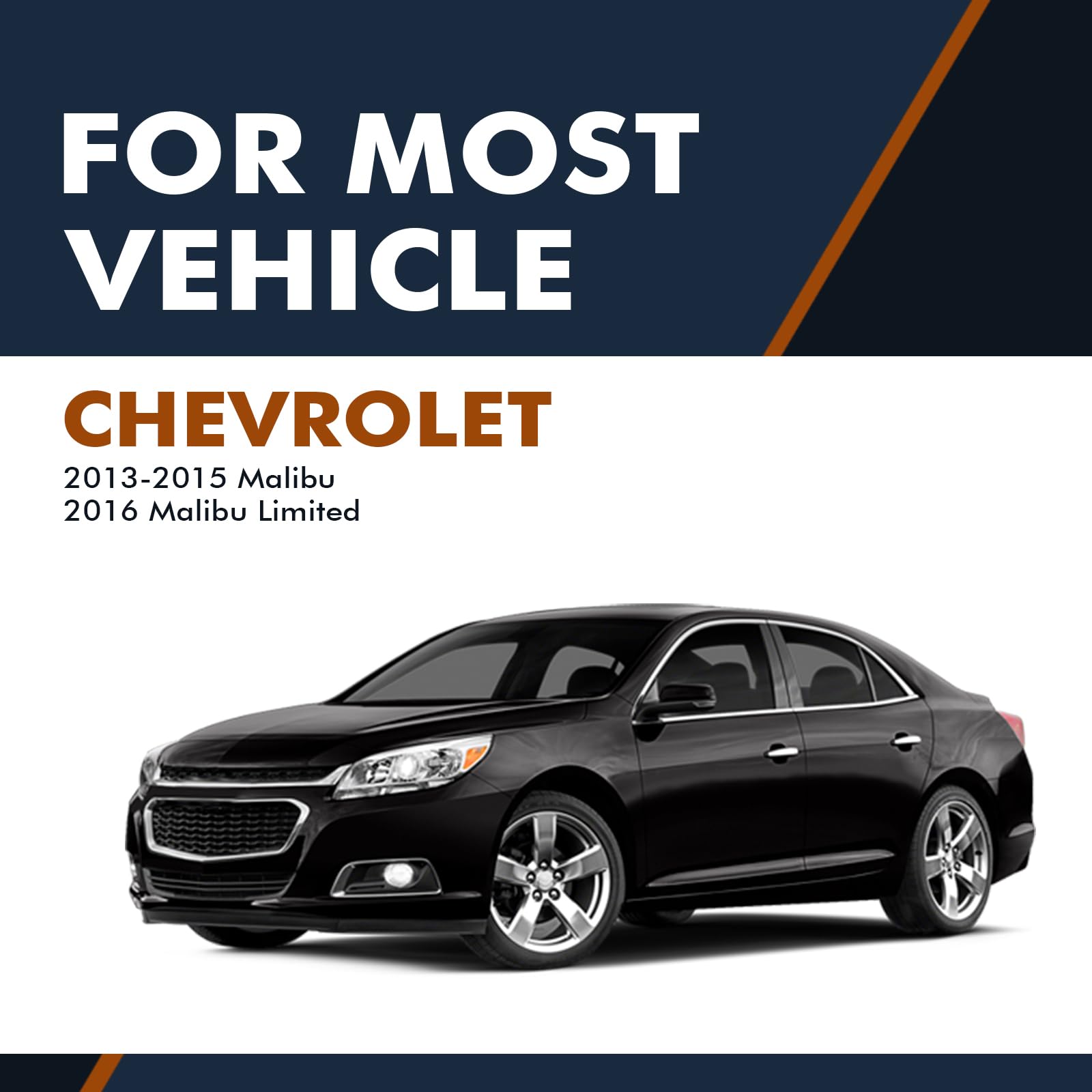 PM Auto Set 4 Front Strut & Rear Shock Absorber for 2016 Chevrolet Malibu Limited - Smooth Ride & Enhanced Stability for Daily Commuting & Highway Driving