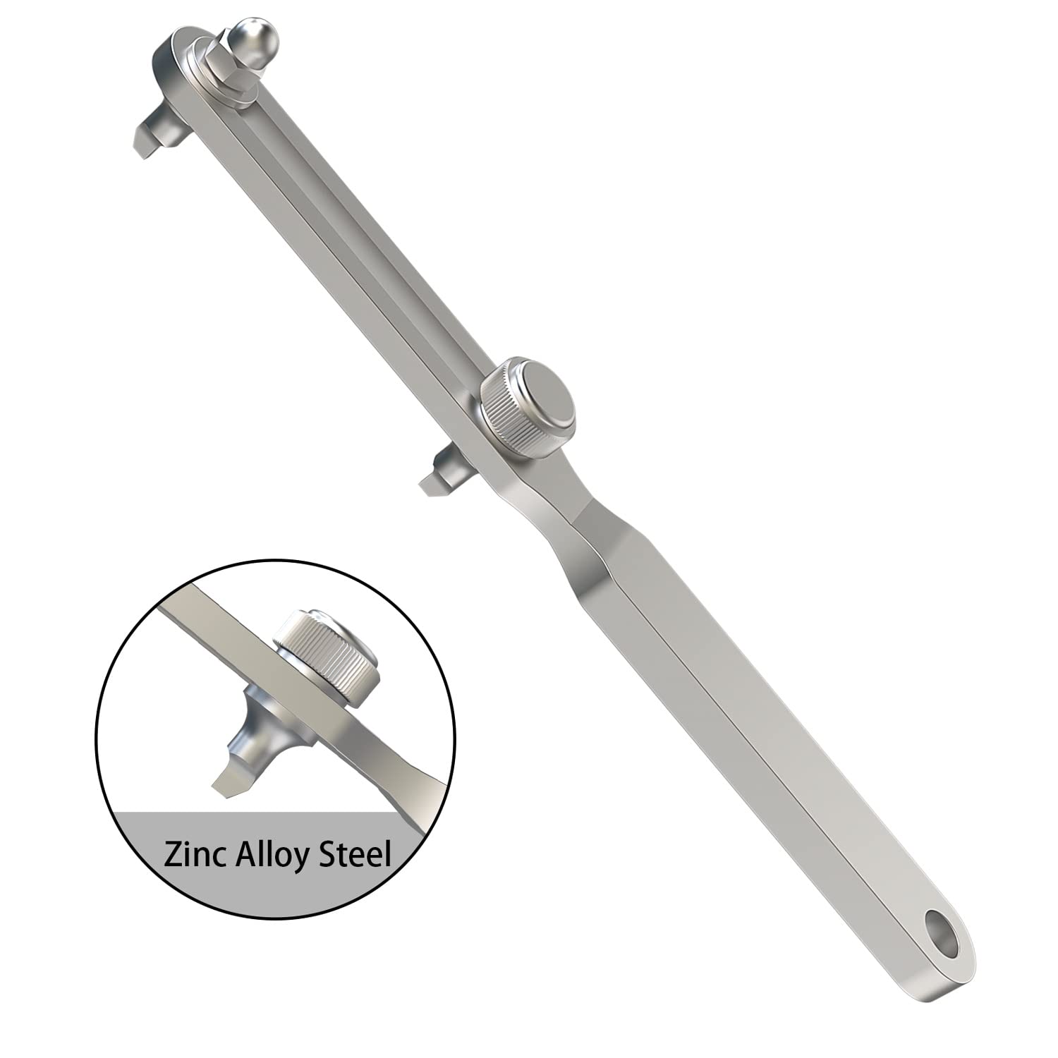 Professional Adjustable Watch Back Remover Tool - Wrench Type Watch Case Opener Kit for Battery Replacement & Watch Repair | Perfect for Watchmakers, Jewelers & DIY Watch Maintenance at Home