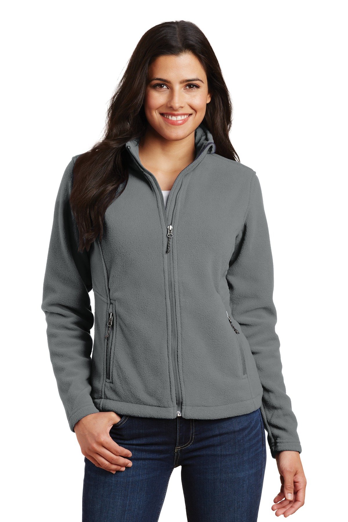 Port Authority Women's Value Fleece Jacket - Soft & Warm Winter Outerwear for Casual Wear, Work & Outdoor Activities