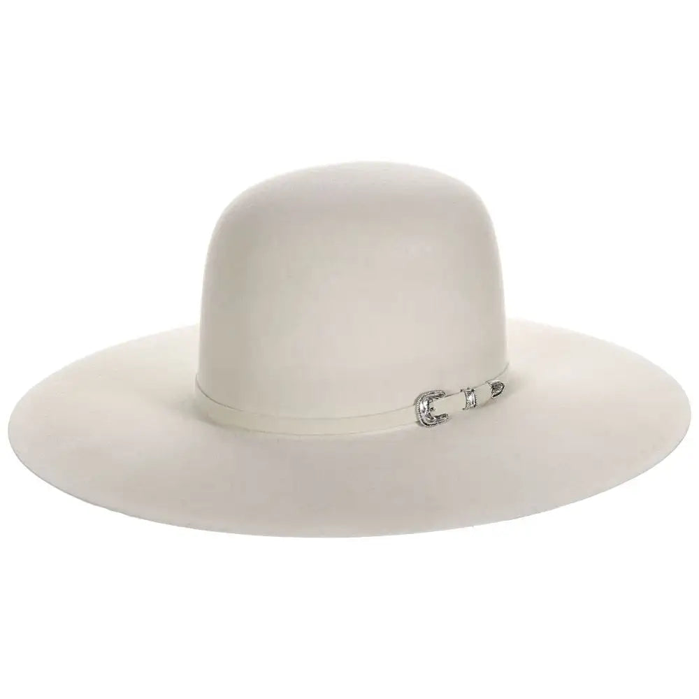 Larry Mahan Douglas 10X Fur Felt Cowboy Hat with Flat Brim - Premium Western Style for Rodeo, Ranch Work & Country Fashion