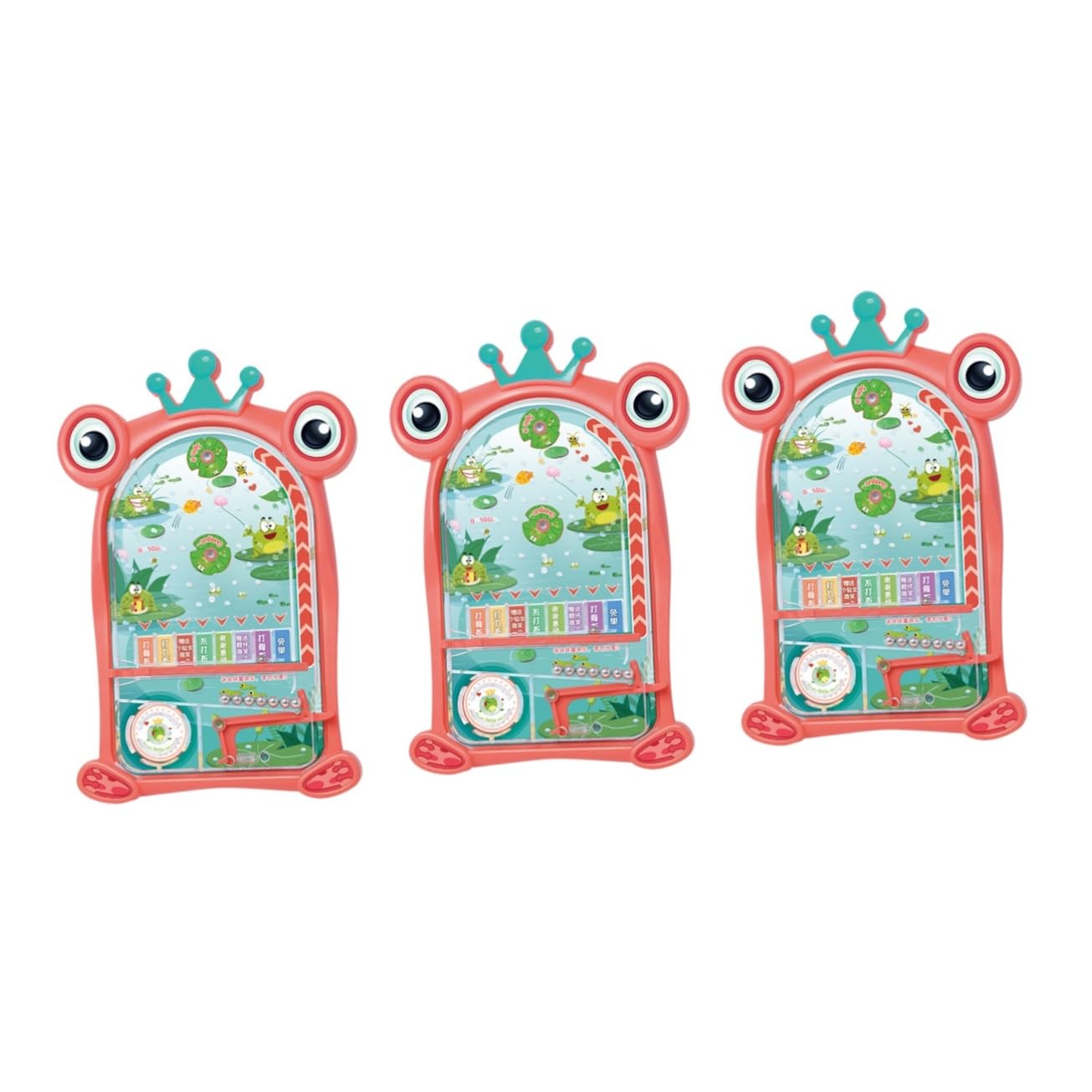 Unomor 3-Pack Animal Theme Pinball Machine Toy Set - Fun Travel & Desktop Game for Kids, Creative Educational Toy for Children's Playtime - Perfect for Birthday Gifts, Party Favors and Indoor Entertainment