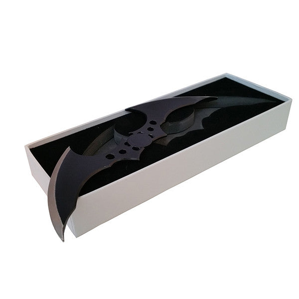 DC Comics Batman: Arkham Knight Batarang Letter Opener - Official Collectible Replica for Fans, Home Office Desk Accessory & Gift for Superhero Lovers - Perfect for Comic Book Enthusiasts, Movie Nights & Batman Decor
