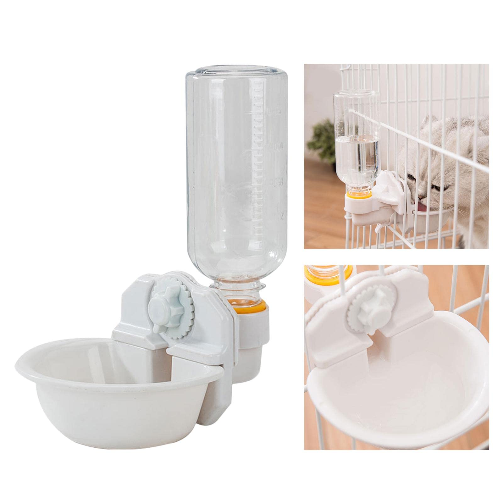 **Lyla 500ml Dog Water Bottle - Leak-Proof Pet Water Feeder for Crate & Kennel - Perfect for Travel, Hiking, and Home Use**