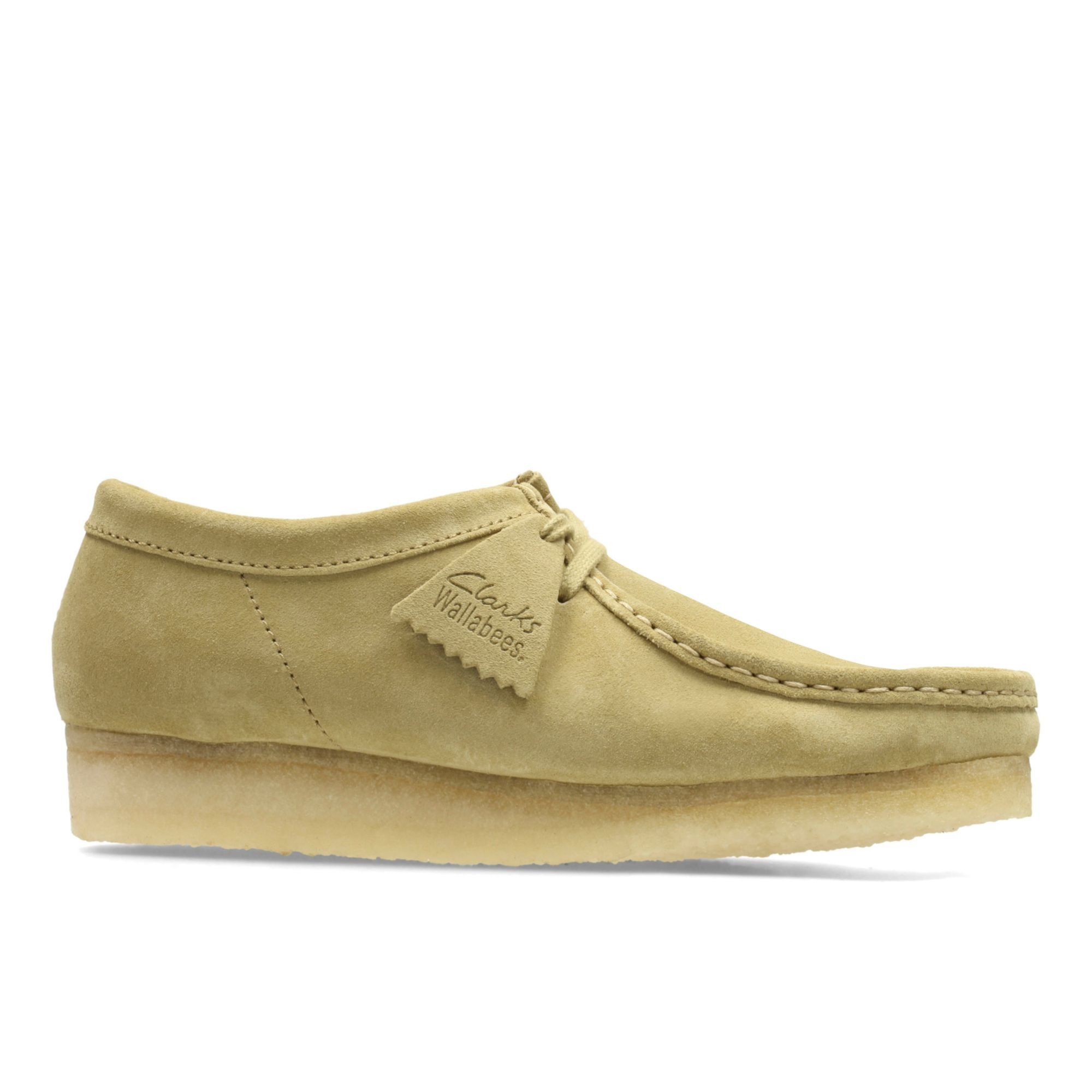 **Clarks Originals Wallabee Men's Suede Shoes - Maple Brown, Size 11 UK | Comfortable Casual & Office Wear for Everyday Style**