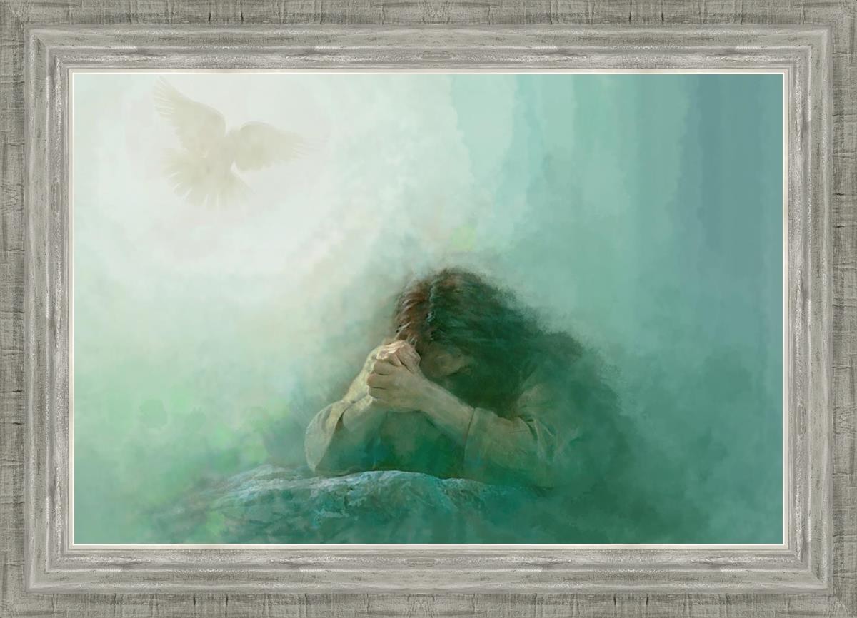 Lord Of Prayer By Yongsung Kim - Christian Wall Art & Home Decor for Living Room, Bedroom, Office Inspiration