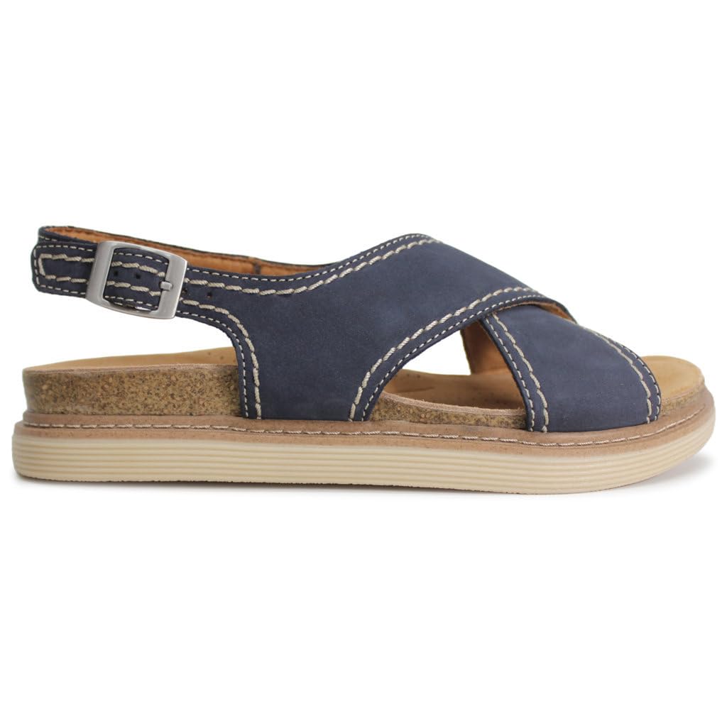 Clarks Women's Comfortable Slingback Sandals - Breathable & Supportive Heels for Work, Travel & Summer Outfits