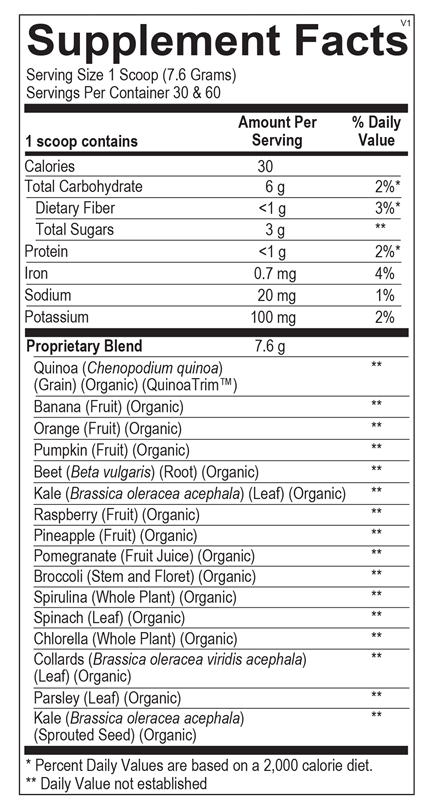 Organic Indigo Greens Superfood Powder - Antioxidant Rich, Detox & Immune Support - Perfect for Smoothies, Juices & Daily Wellness Routine