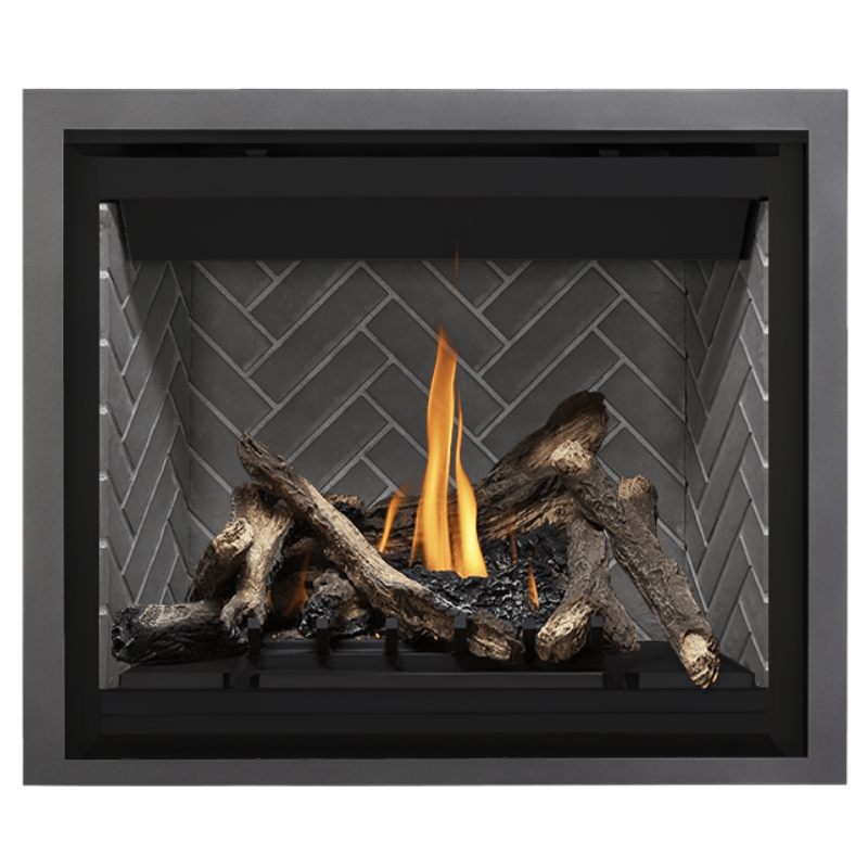 Napoleon Altitude 42 Inch Direct Vent Gas Fireplace - A42 Model | Indoor Home Heating & Cozy Living Room Fireplace for Winter