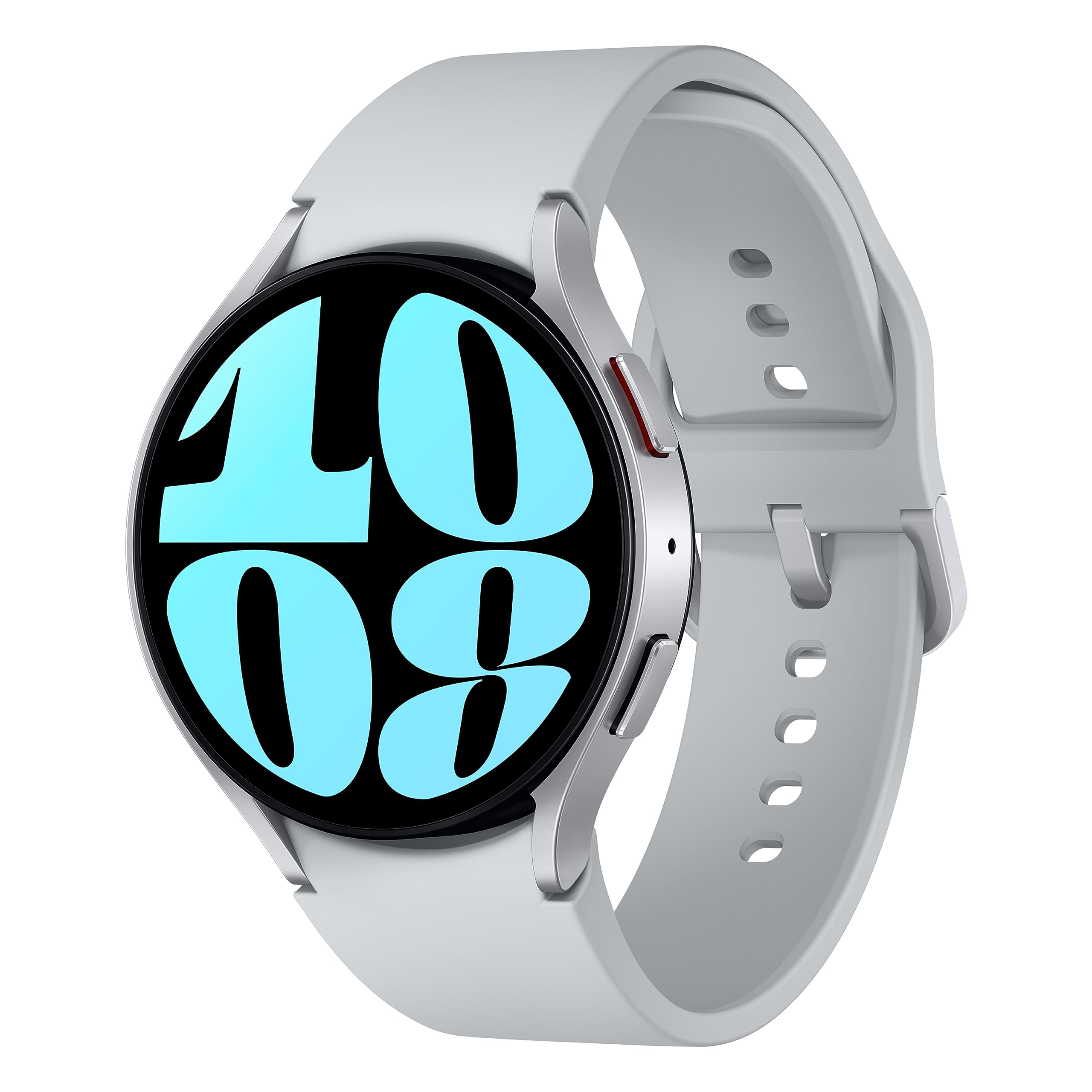 SAMSUNG Galaxy Watch 6 44mm LTE Smartwatch - Fitness Tracker with Heart Rate Monitor, Sleep Tracking & BIA Sensor | Big Screen, US Version, Silver (Renewed) | Perfect for Workouts, Health Monitoring & Daily Activity Tracking