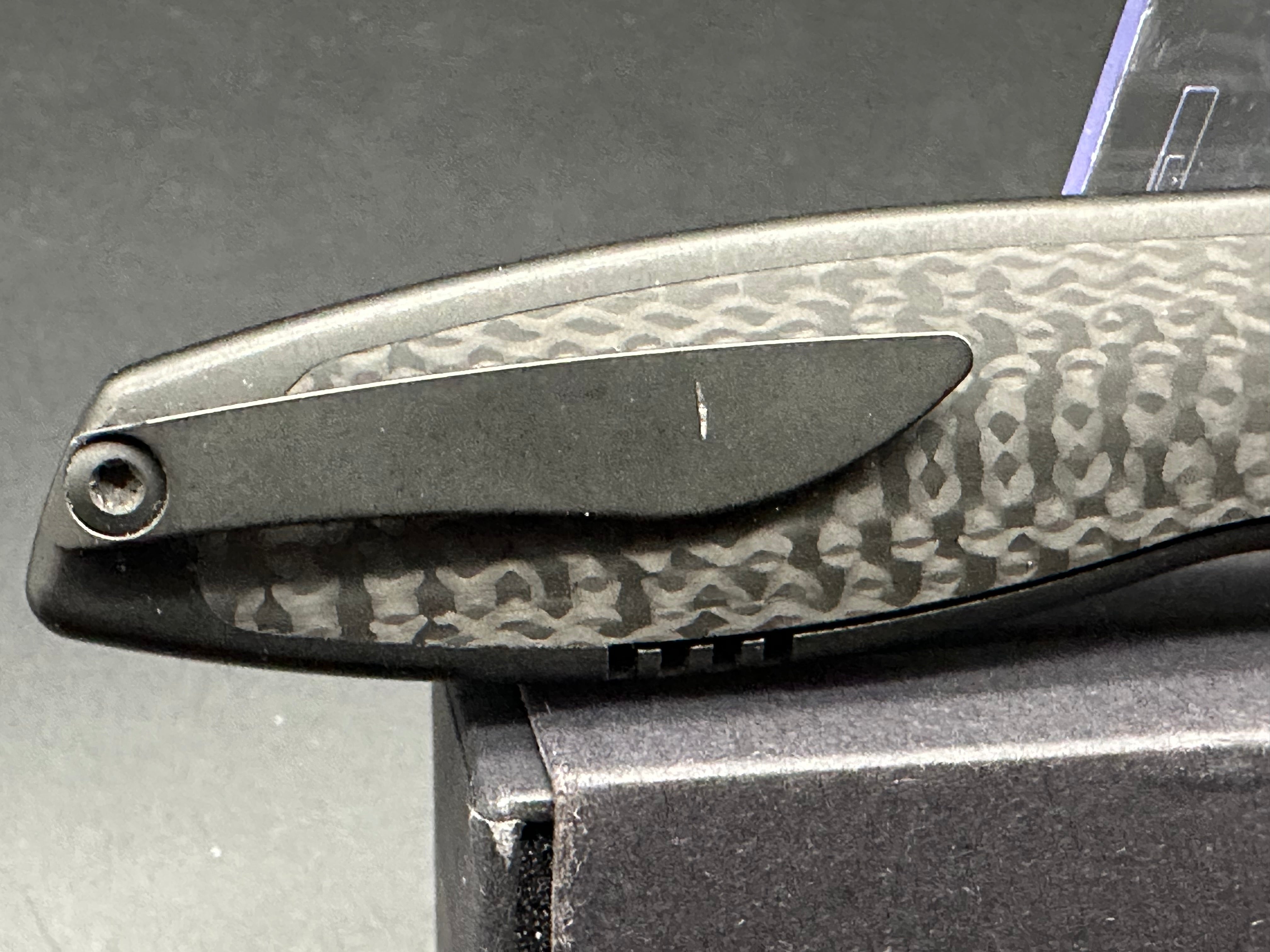 Sharp by Design Mini Tempest Bowie Knife - Premium EDC Folding Pocket Knife for Camping, Hiking & Outdoor Adventures