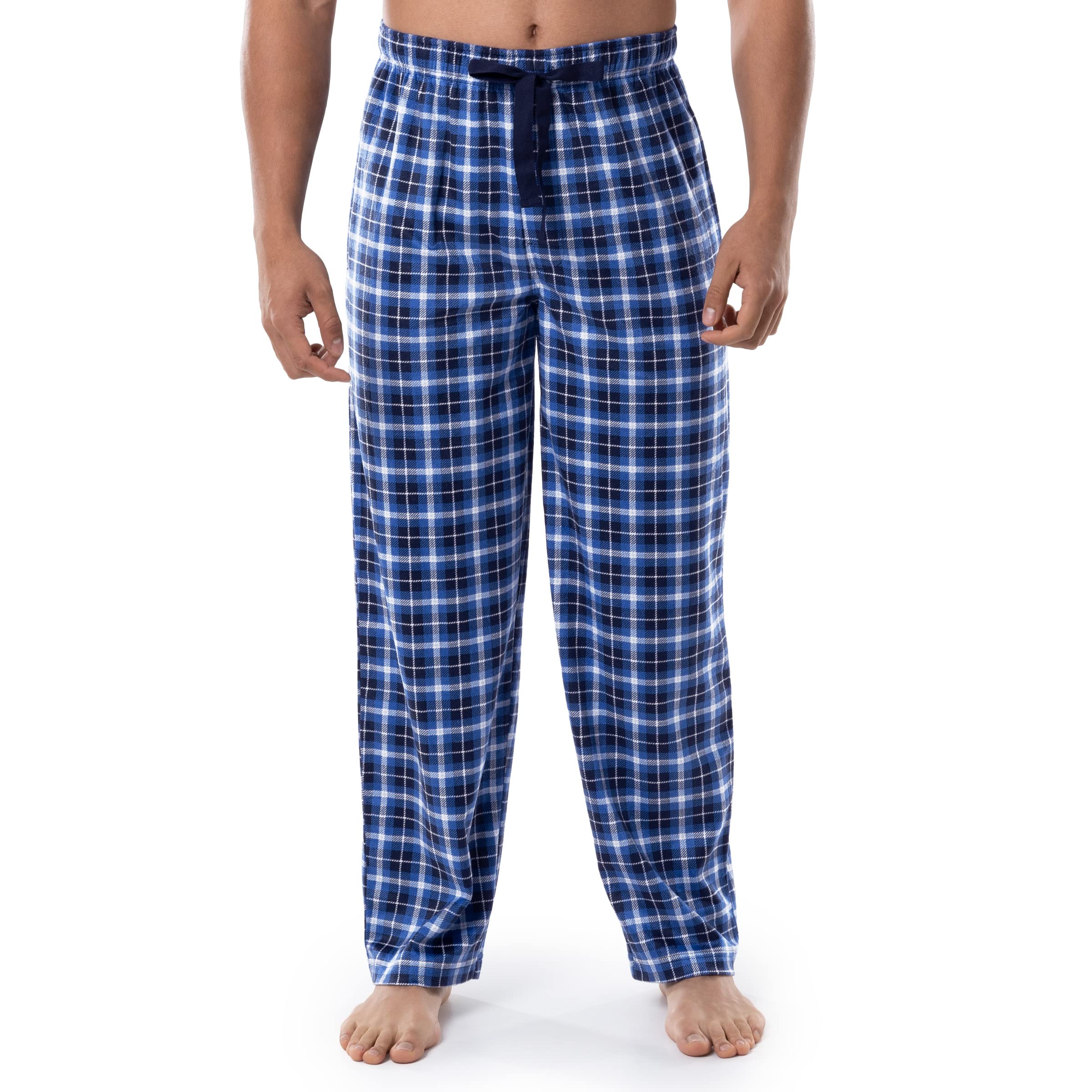 IZOD Men's Soft Fleece Sleep Pants - Cozy & Comfortable Lounge Pajama Bottoms for Relaxing at Home or Sleeping