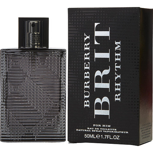 Burberry Brit Rhythm Men's Eau De Toilette Spray - Fresh & Woody Cologne for Men, Long-Lasting Fragrance | Perfect for Daily Wear, Office & Evening Events