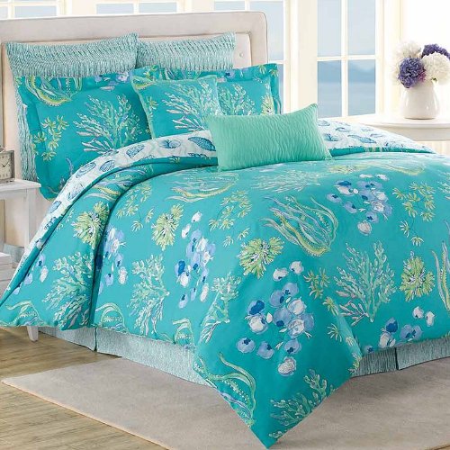 Beachcomber 8-Piece King Size Comforter Set - Soft Bedding Collection for Luxury Bedroom Decor & Cozy Sleep