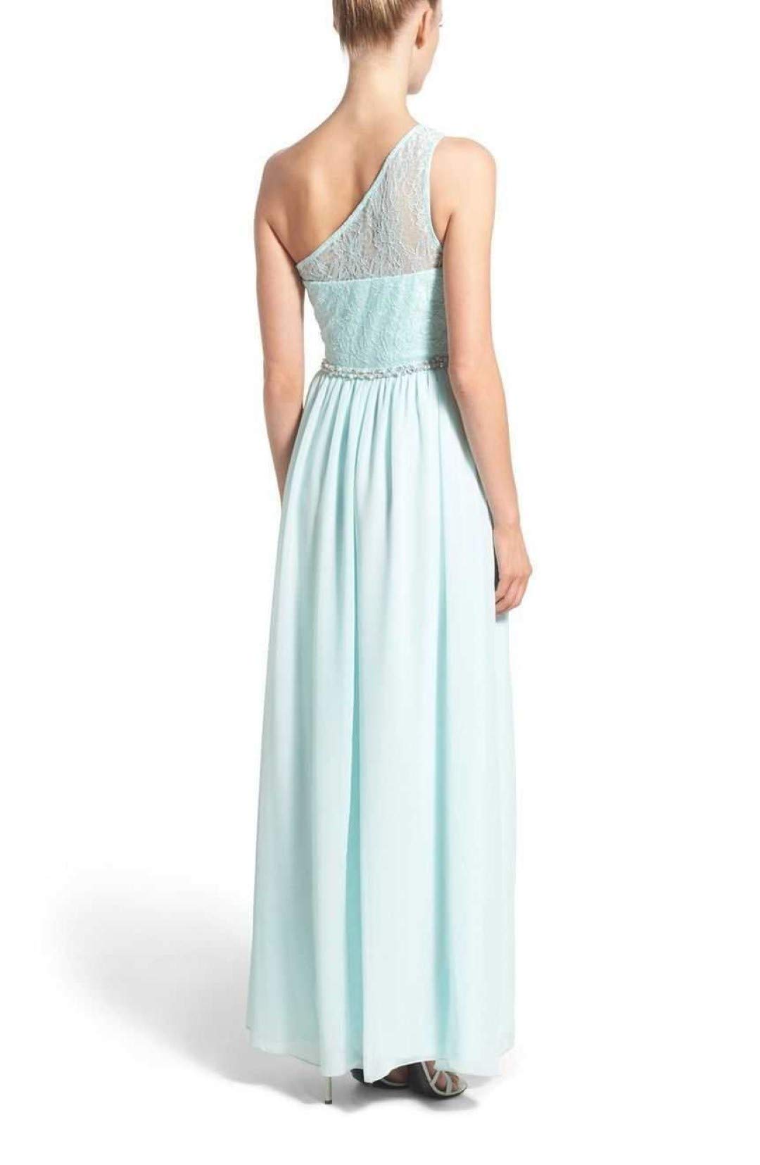 Speechless Junior's One Shoulder Illusion Long Prom Dress - Elegant Formal Gown for Homecoming, Quinceañera & Special Occasions