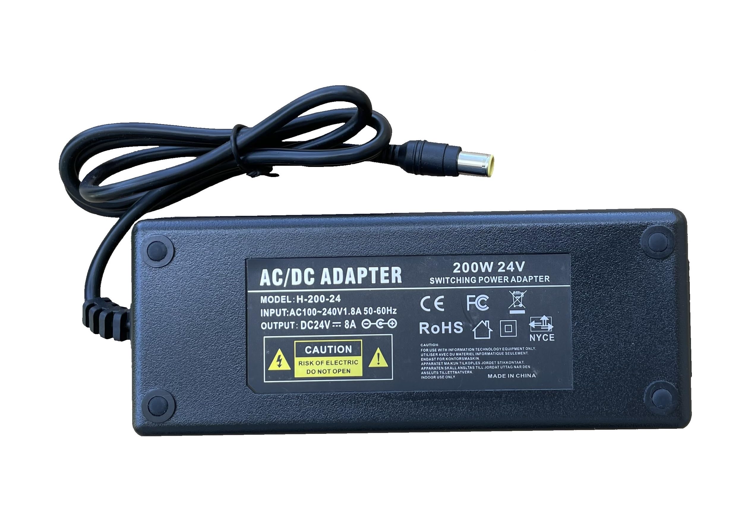 Rockpals 330W Portable Power Station Charger - Replacement AC Adapter for Outdoor Camping, RV Trips & Emergency Power Backup