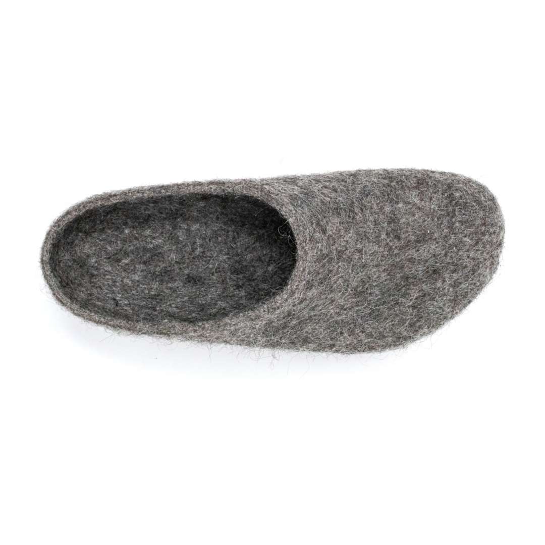 Eco-Friendly Men's Wool Clogs - Comfortable & Sustainable House Slippers for Indoor/Outdoor Use - Perfect for Home, Garden & Casual Wear