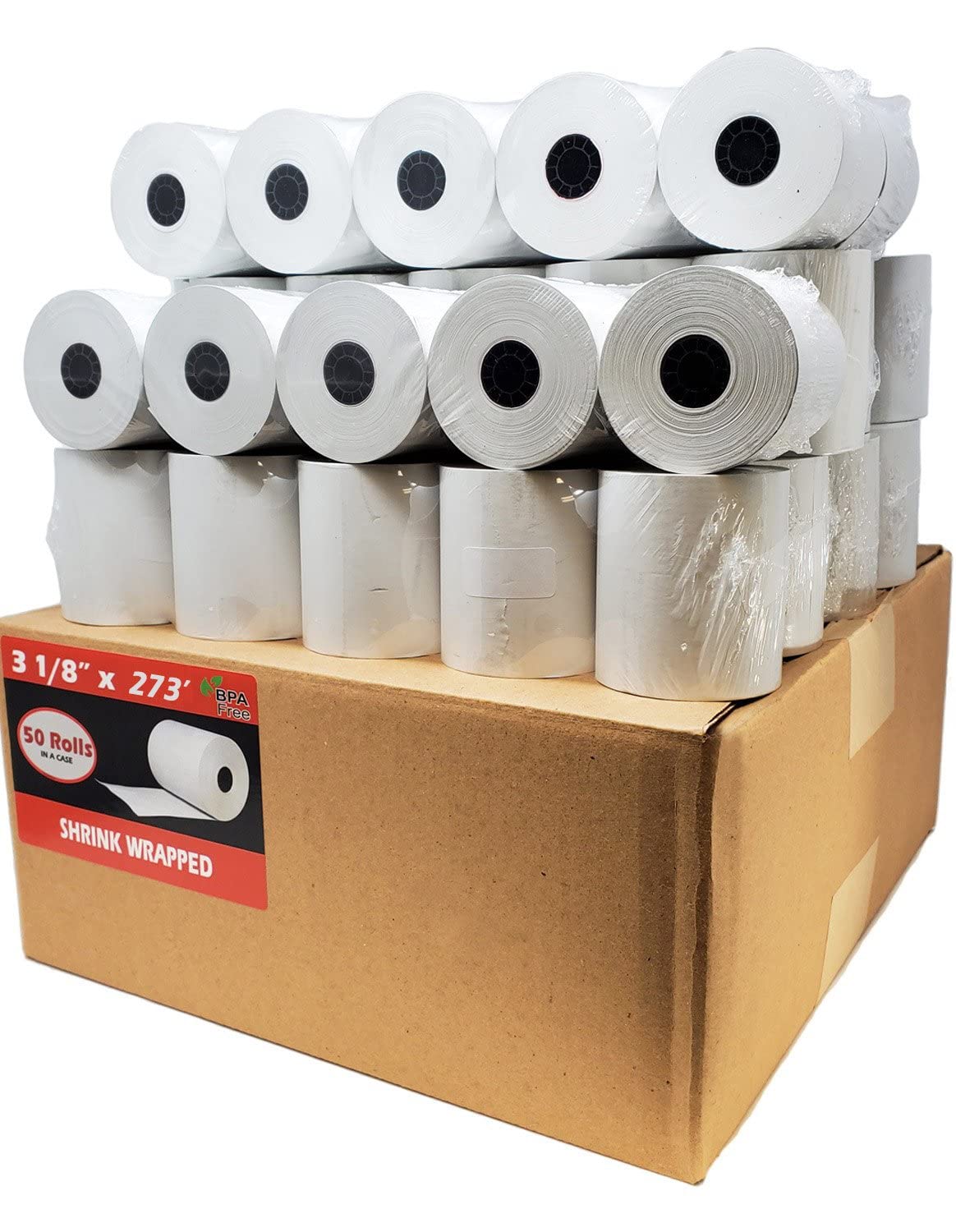 Premium BPA-Free Honeycomb Core A-Grade PoS Thermal Receipt Paper - 3-1/8