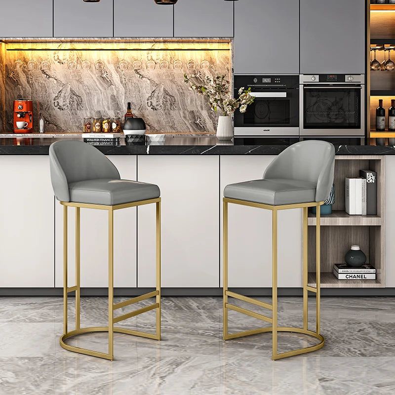 Minimalist Accent Bar Stools for Kitchen Counter - Modern & Stylish Dining Stools for Breakfast Nook, Bar, or Kitchen Island