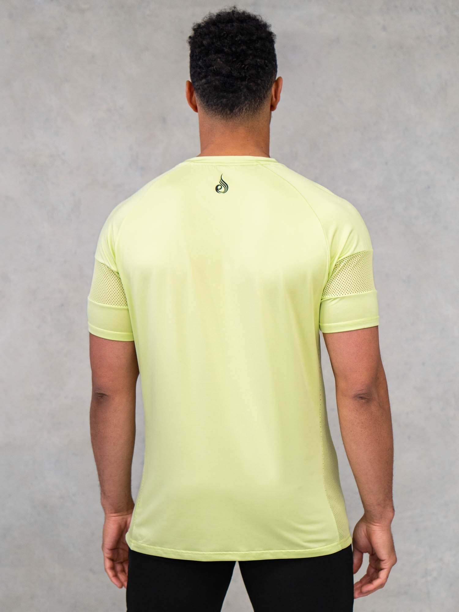 Breathable Flex Mesh T-Shirt for Men & Women - Lightweight & Moisture-Wicking Activewear - Perfect for Gym, Running & Outdoor Sports (Lime Green)