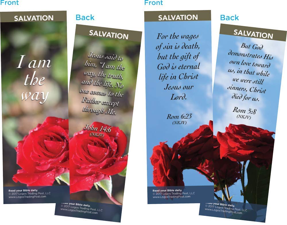 60 Pack Christian Bible Scripture Memory Verse Cards - Colorful Inspirational Bookmarks for Faith Building, Gospel Sharing & Encouragement | Great Gift for Church, Bible Study & Daily Devotion