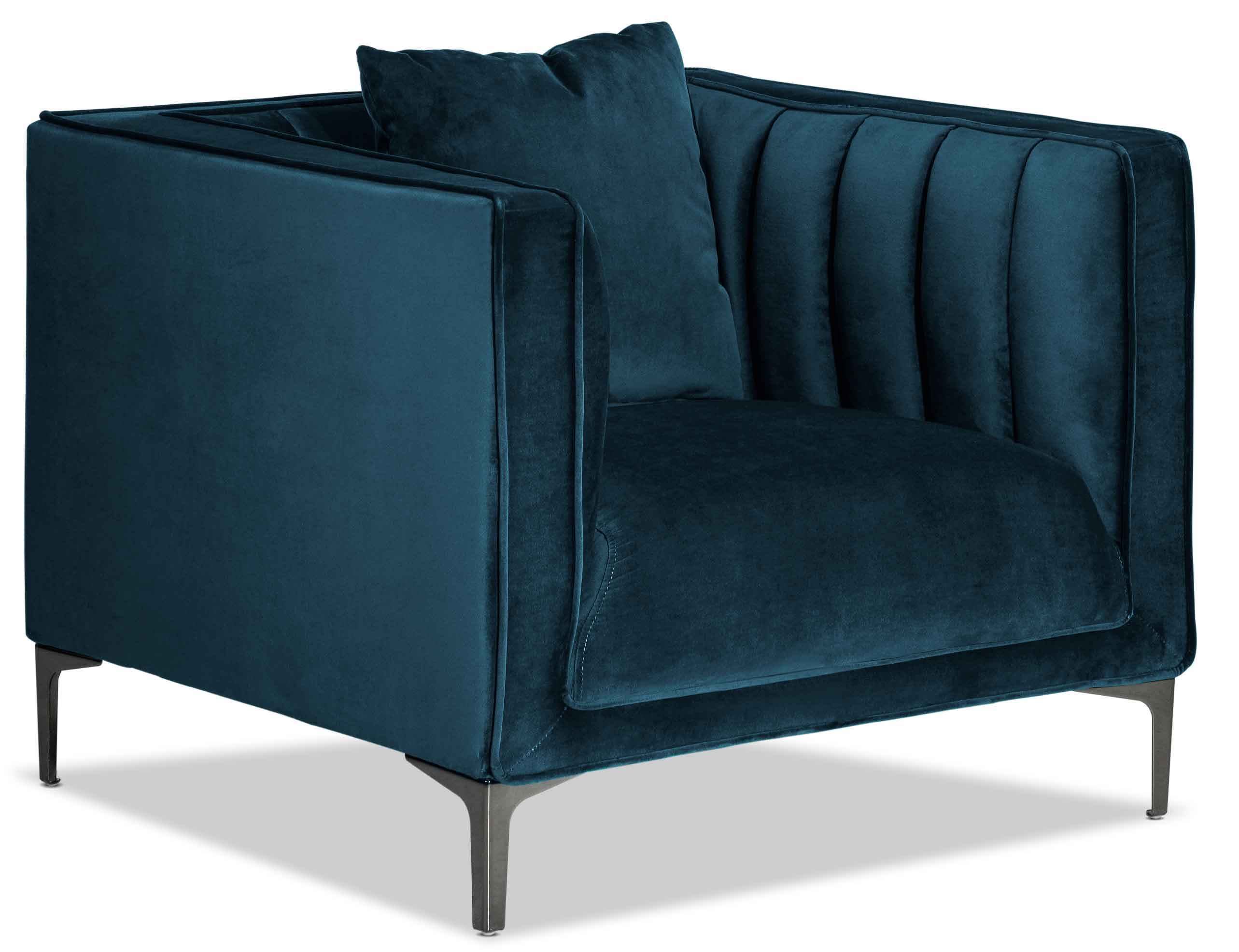 Celina Chair - Modern Blue Accent Chair for Living Room, Bedroom & Office - Stylish & Comfortable Seating Furniture