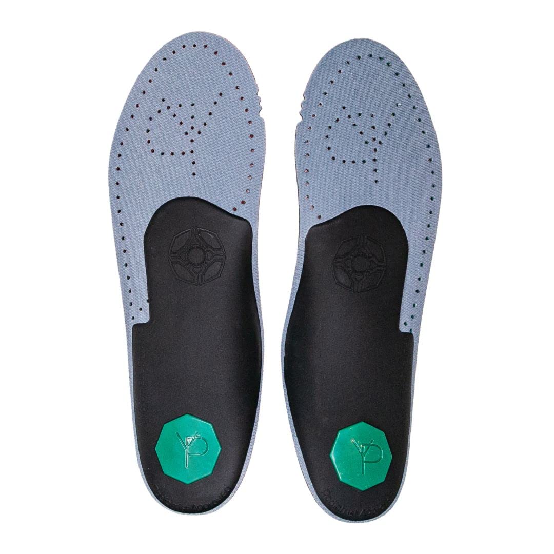 Ultra Thin Comfortable Shoe Insoles for Women - Breathable Arch Support Inserts for Flat Feet, Heel Pain Relief - Perfect for Running, Walking, Work & Daily Use (5 Wing Round Toe Design)