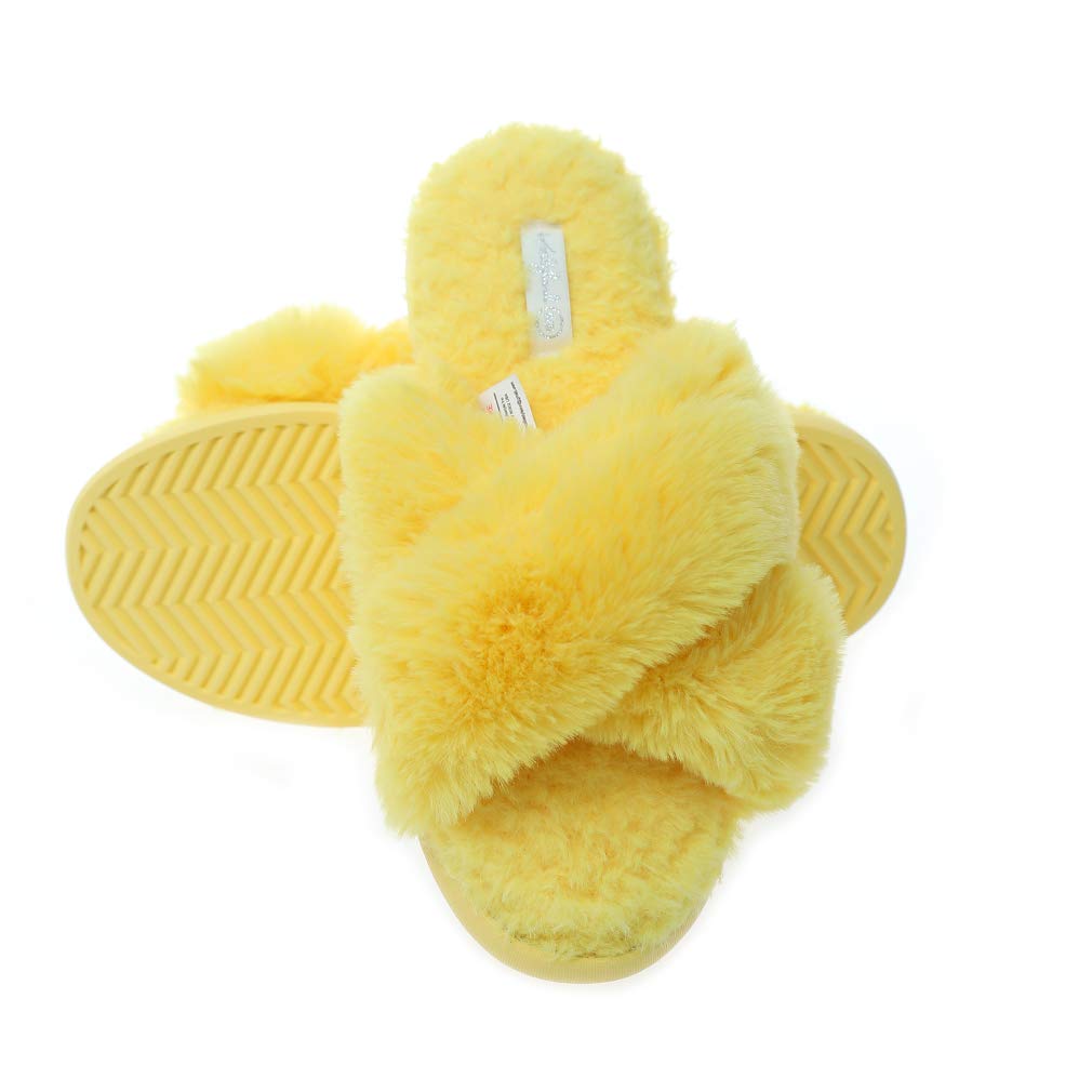 Millffy Women's Cross Band Slip-On Flip Flop Slippers - Open Toe House Shoes for Summer | Comfortable Indoor & Outdoor Casual Wear for Women