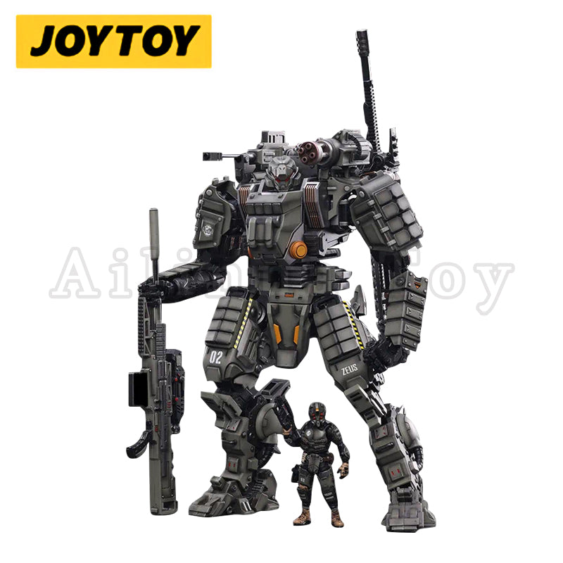 JOYTOY 1/18 Scale New Zeus Mecha Action Figure - Heavy Firepower Collectible Model for Display & Combat Scenes | Perfect for Anime Fans & Toy Collectors