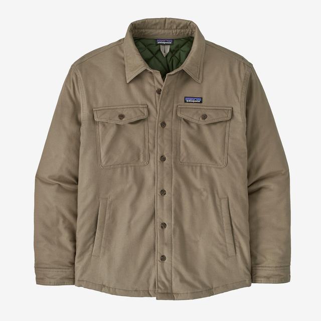 Men's Lightweight Insulated Fjord Flannel Shirt - Warm Winter Plaid Button-Up for Outdoor Hiking & Casual Wear