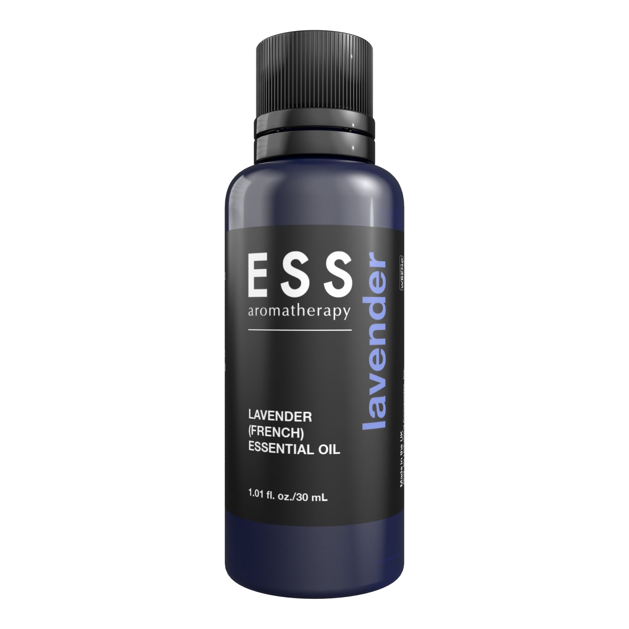 ESS French Lavender Essential Oil - 100% Pure Natural Aromatherapy Oil for Relaxation, Sleep & Stress Relief - Perfect for Diffusers, Massage & Skincare