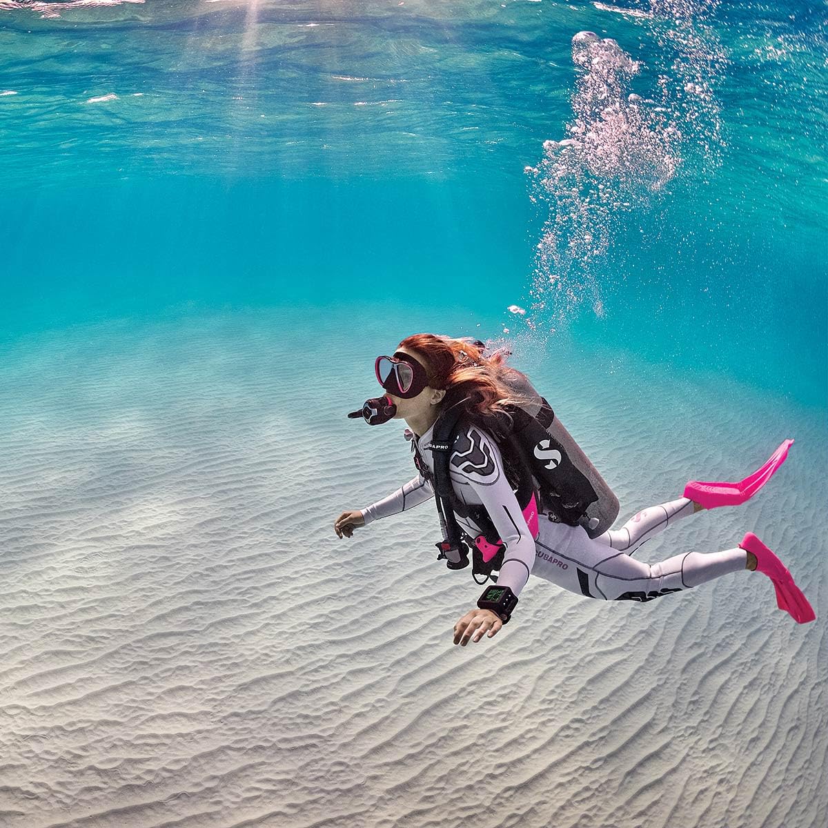 Scubapro Women's Everflex Steamer 3/2mm Full Wetsuit - Warm & Flexible Neoprene for Scuba Diving, Snorkeling & Water Sports