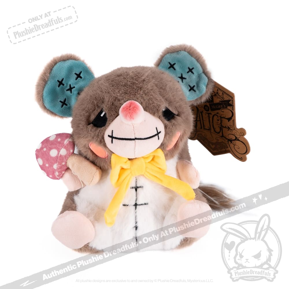Victorian Style McGee's Dormouse Plush Toy - Cute Stuffed Animal for Kids & Collectors | Perfect for Nursery Decor, Gift Giving & Themed Parties