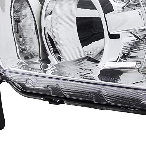 2007-2013 Toyota Tundra & 2008-2017 Sequoia Replacement Clear Headlight Assembly Pair - Durable LED Headlights for Night Driving & Off-Road Adventures