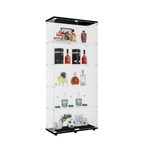 Black With 5 Shelves
