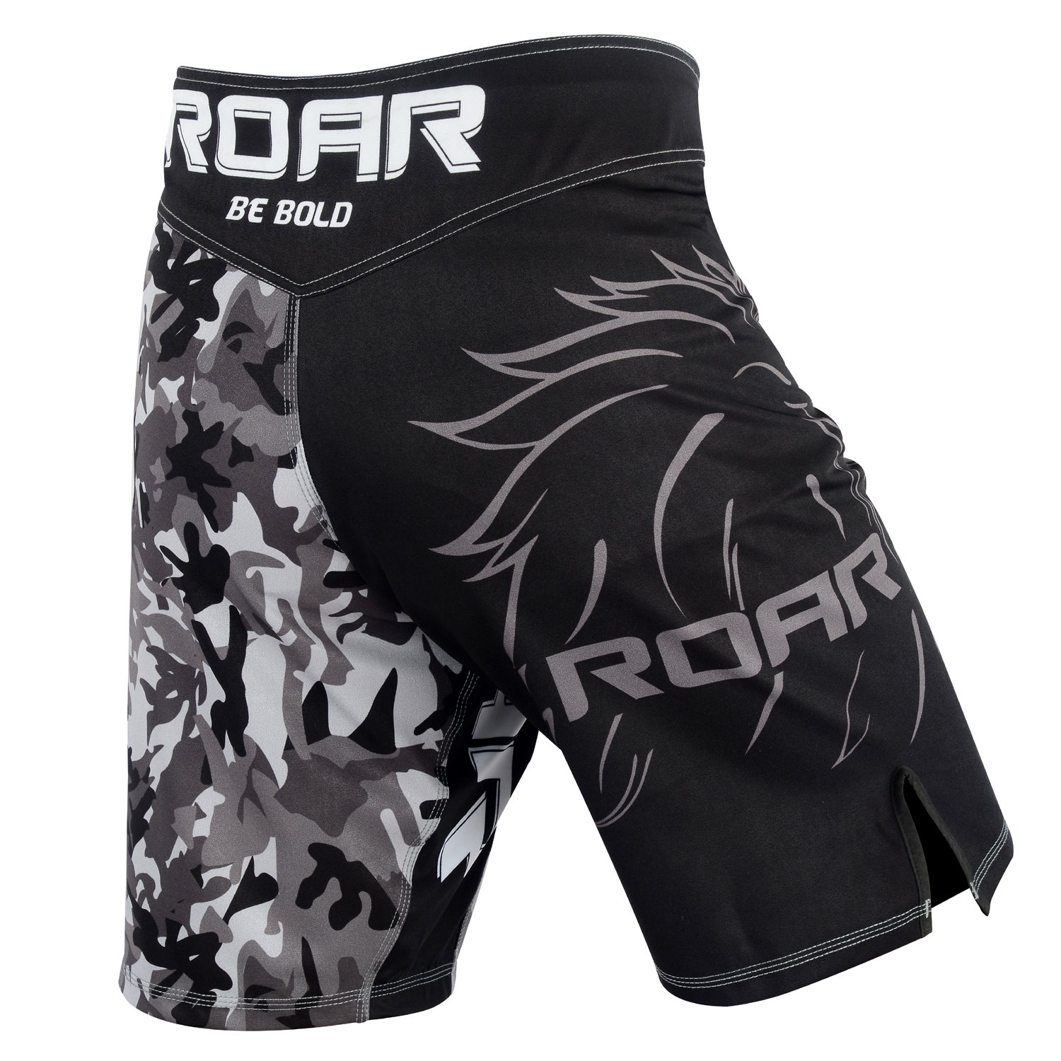 Roar MMA Rash Guard & BJJ Grappling Shorts - No Gi Training Wear for Cage Fighting, Brazilian Jiu-Jitsu & MMA - Perfect for Combat Sports, Martial Arts & Fitness Training