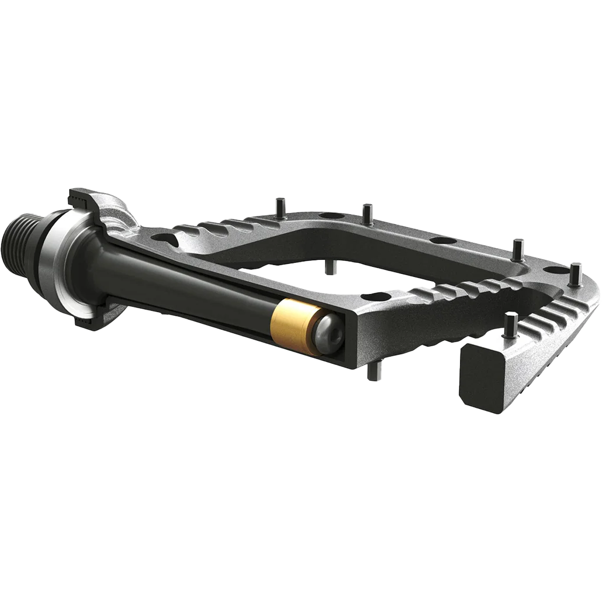Premium Aluminum Platform Bike Pedals - Black - Non-Slip Grip for Mountain & Road Bikes - Ideal for Commuting, Cycling & Outdoor Adventures