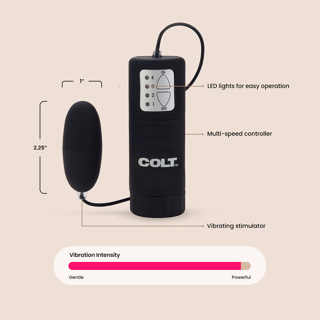 Waterproof Remote Controlled Vibrating Bullet for Couples - Rechargeable & Powerful Personal Massager - Perfect for Romantic Nights & Intimate Play