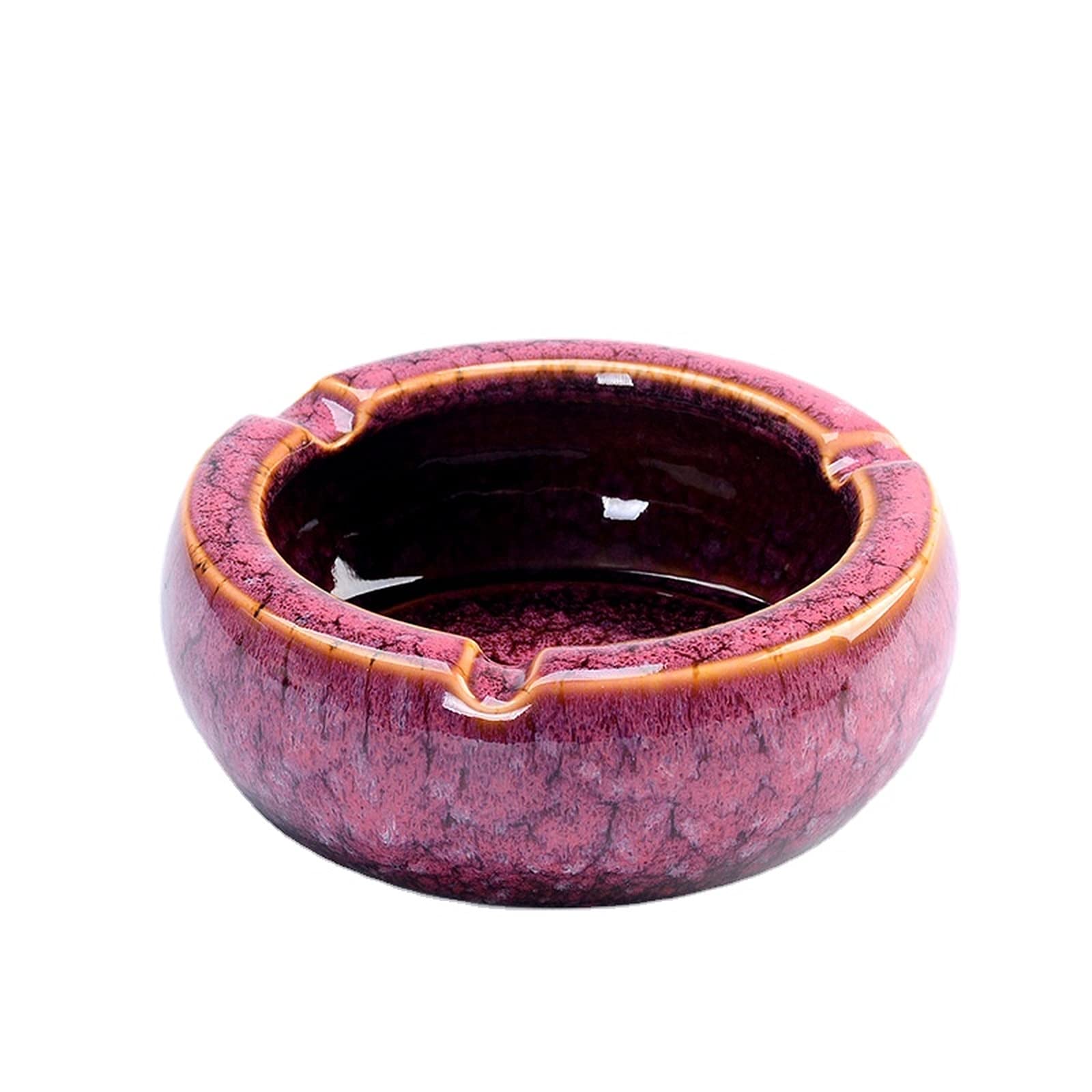 Premium Ceramic Ashtray Set - Elegant Porcelain Smoking Accessories for Cigars, Weed & Cigarettes | Indoor & Outdoor Use for Home, Office, Patio, and Garden