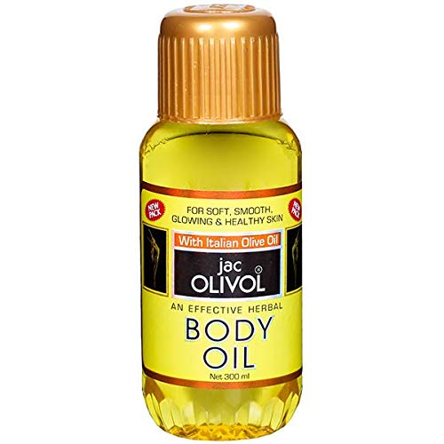 HL Jac Olivol Body Oil - 300ml | Natural Moisturizing & Nourishing for Dry Skin | Perfect for Massage, Aromatherapy & Daily Skincare