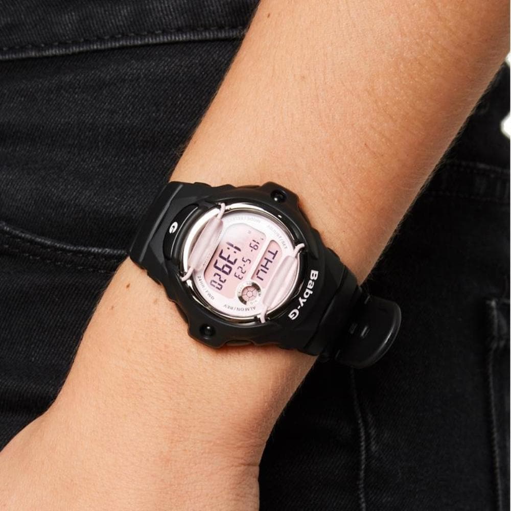 CASIO BABY-G BG-169M-1DR Digital Sport Watch for Women - Shock Resistant, Water Resistant, LED Light - Perfect for Running, Swimming & Outdoor Activities