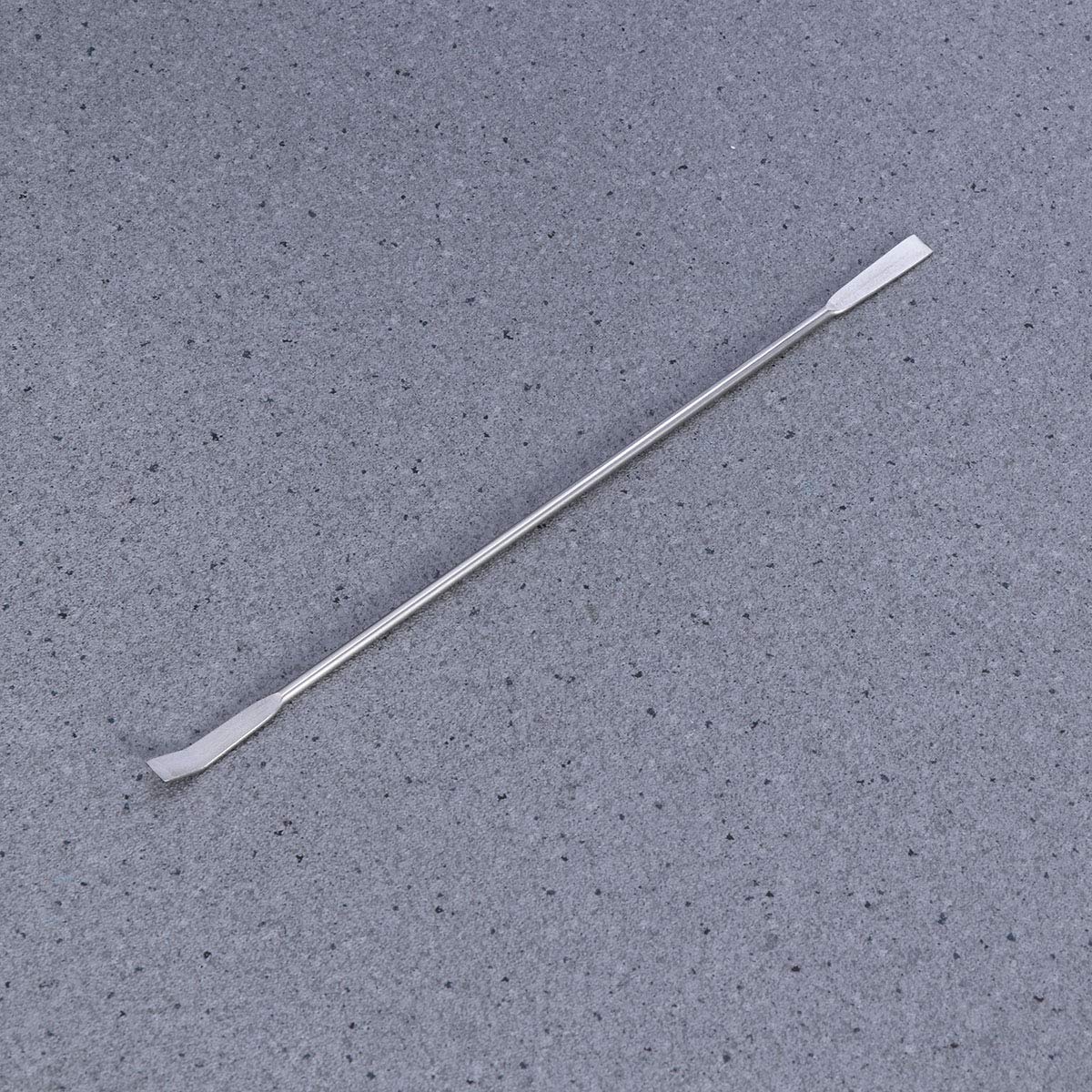 Stainless Steel Laboratory Micro Spatula - Cosmetic & Lab Mixing Spoon for Makeup, Mica Blending, and Small Sample Handling - Perfect for DIY Beauty, Lab Experiments, and Precision Mixing