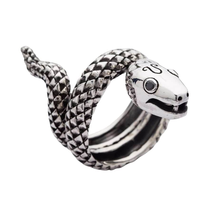 925 Sterling Silver Snake Ring for Women - Elegant & Hypoallergenic Jewelry for Everyday Wear, Parties & Gifts