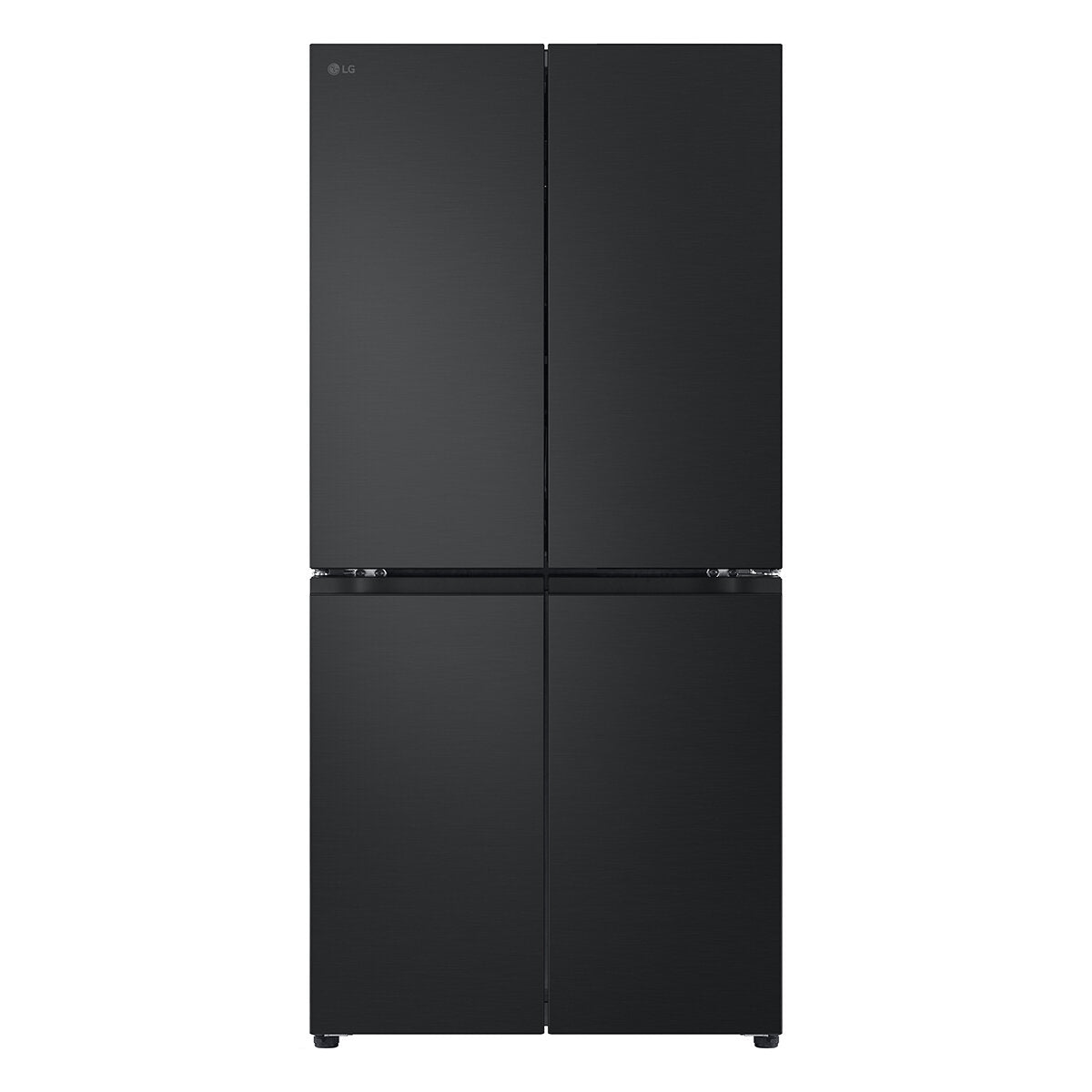 LG 530L French Door Refrigerator with Smart Cooling Plus - Matte Black (Model GF-B505MBL) - Energy Efficient Large Capacity Fridge for Modern Kitchen & Open Floor Plan Homes