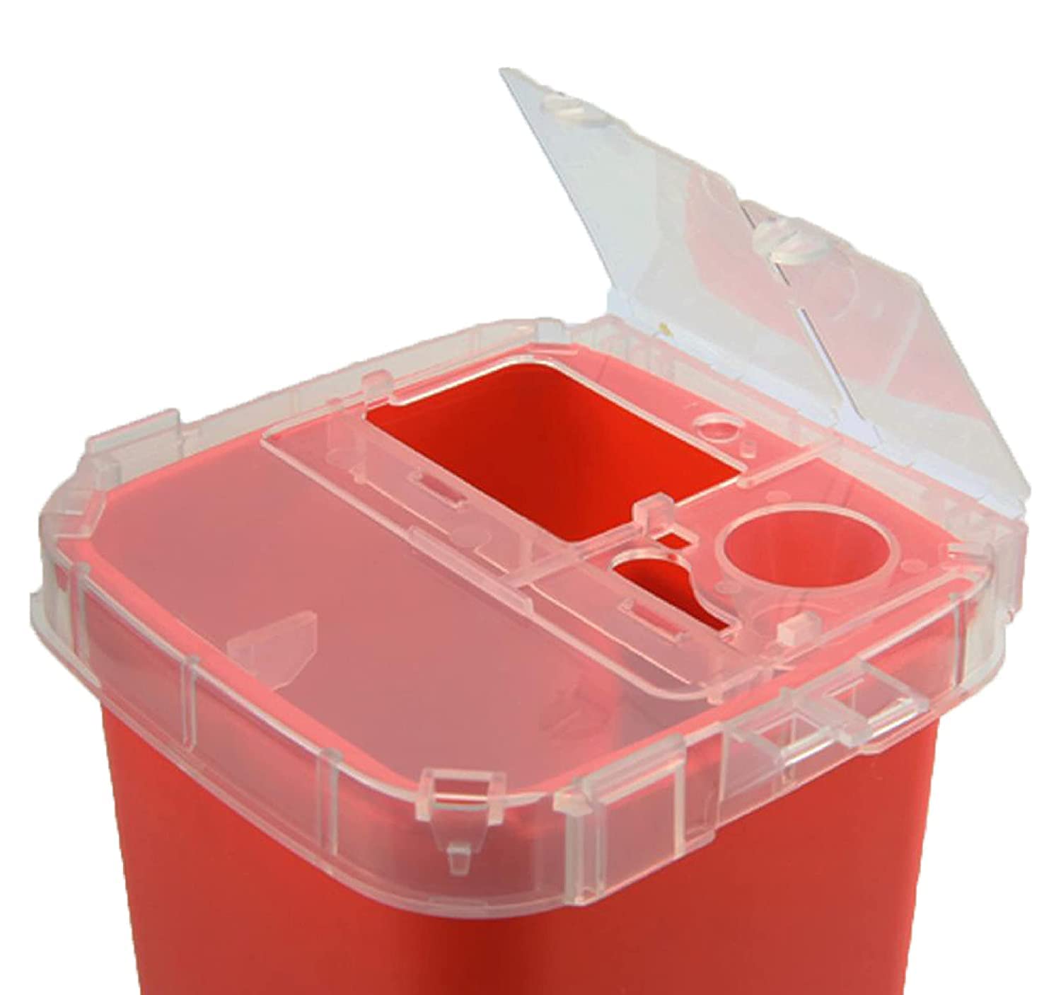 The Shave Factory Blade Dispenser - 12 Pack | Safe Razor Blade & Needle Disposal Container for Home, Salon & Tattoo Studios | Durable Sharps Waste Storage Solution