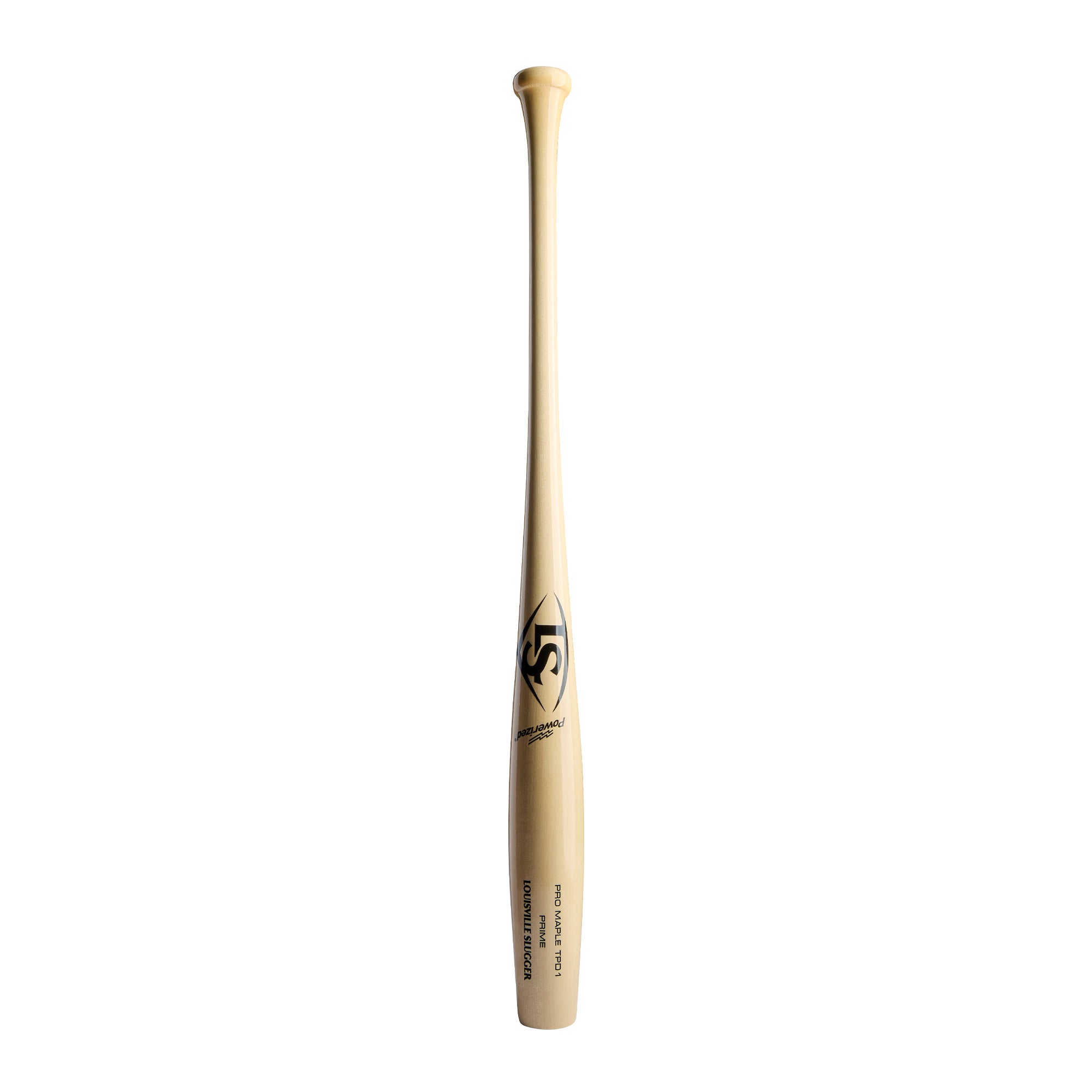Louisville Slugger Pro Prime Natural TPD1 Torpedo Maple Baseball Bat - Professional Grade Maple Wood Bat for Baseball Players, Perfect for Games & Training