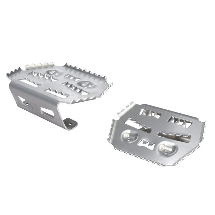 BRP Foot Peg Kit - Heavy Duty Replacement Footrests for ATV, UTV & Dirt Bikes - Durable Aluminum Alloy Off-Road Accessories for Enhanced Riding Comfort & Control (Perfect for Trail Riding, Mudding & Adventure Sports)