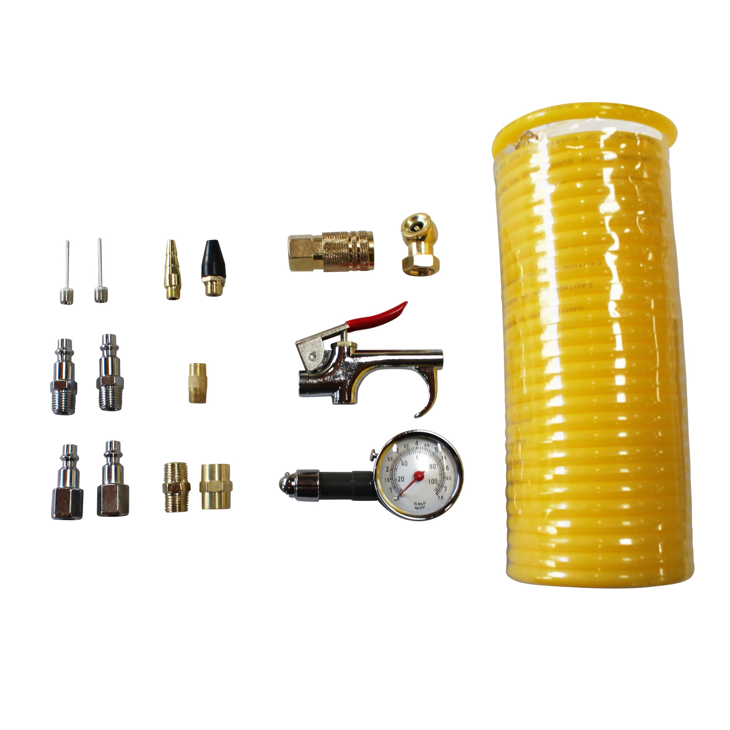 California Air Tools 376 16-Piece Air Tool Accessory Kit for Compressors - Perfect for Automotive, Woodworking & DIY Projects